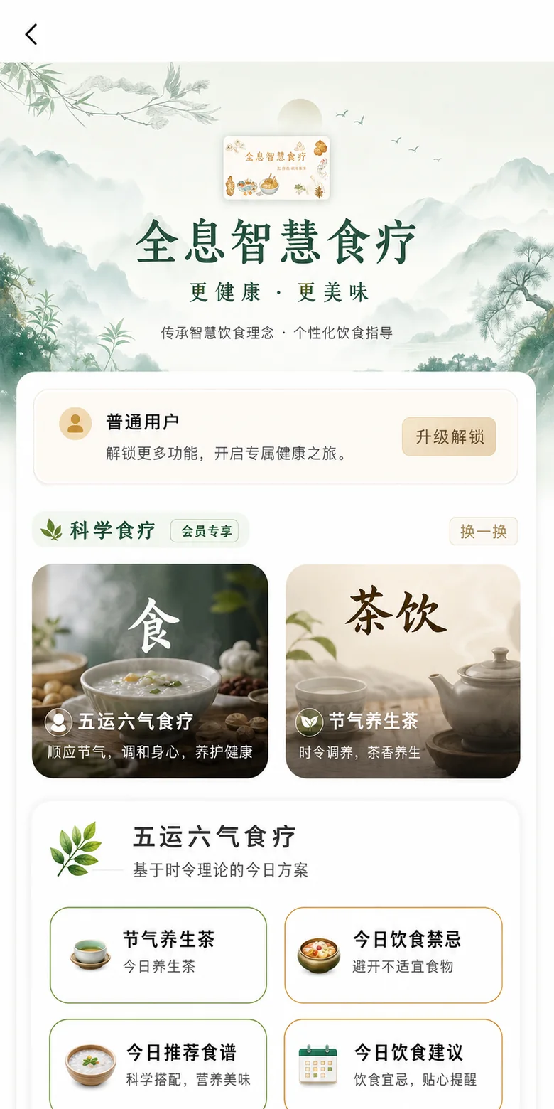 CureQi 中文截图,展示今晚即可执行的一步调理建议
